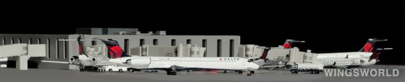 Geminijets 1:400 GJDAL1791 Delta Air Lines 达美航空 McDonnell Douglas MD-88 N903DE