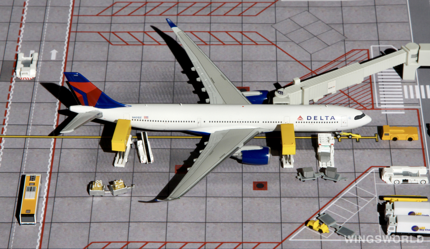 Geminijets 1:400 GJDAL1837 Delta Air Lines 达美航空 Airbus A330-900neo N401DZ