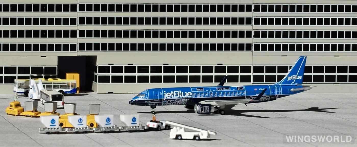 Geminijets 1:400 GJJBU1656 JetBlue 捷蓝航空 Embraer ERJ-190 N304JB