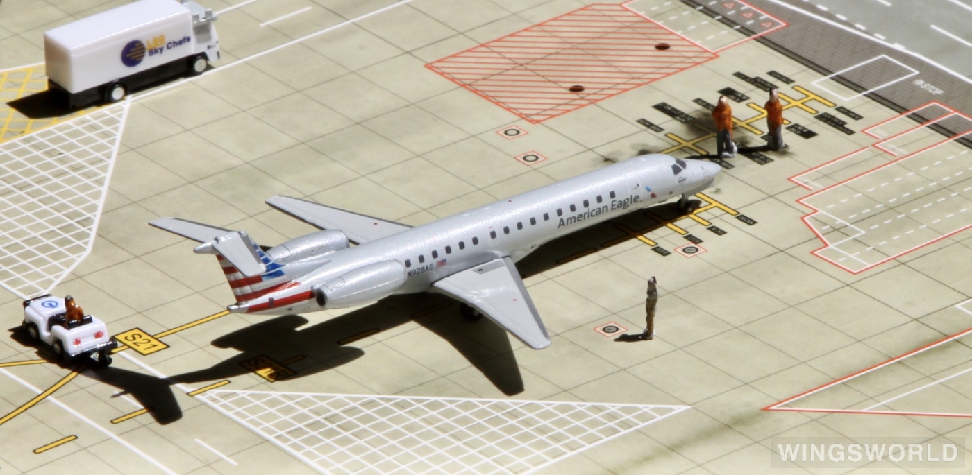 Geminijets 1:400 GJAAL1295 American Airlines 美国航空 Embraer ERJ-145 N928AE