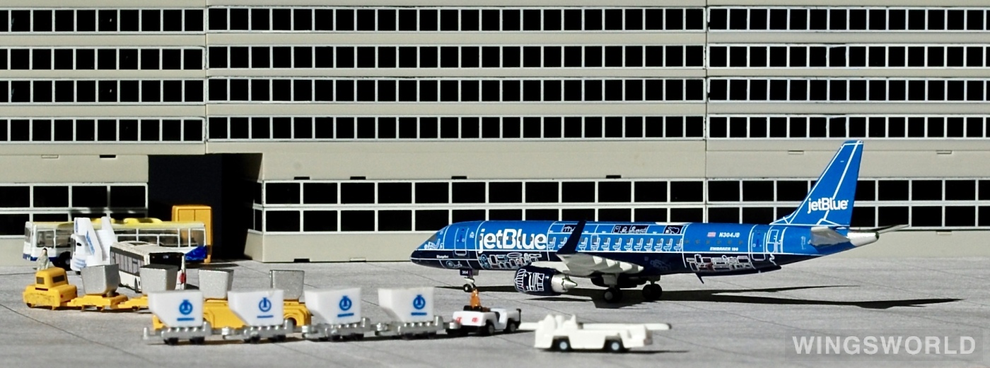 Geminijets 1:400 GJJBU1656 JetBlue 捷蓝航空 Embraer ERJ-190 N304JB