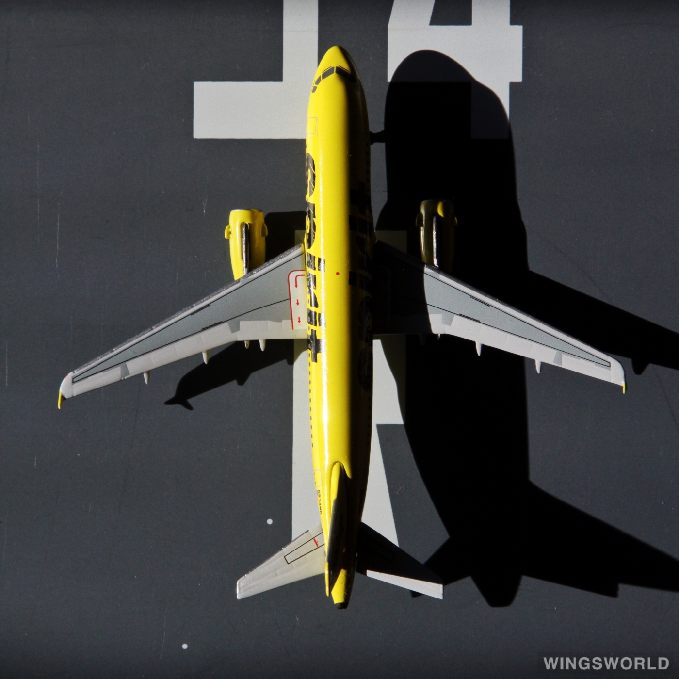 Velocity 1:400 VM0006 Spirit Airlines 精神航空 Airbus A319 N534NK