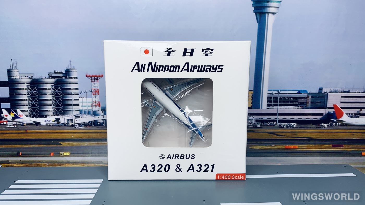 AeroClassics 1:400 ACJA8390 ANA 全日空 Airbus A320 JA8390