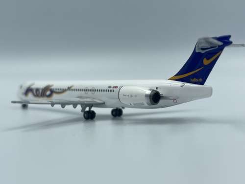 Hello McDonnell Douglas MD-90 HB-JIB  PH10033 Phoenix 1:400