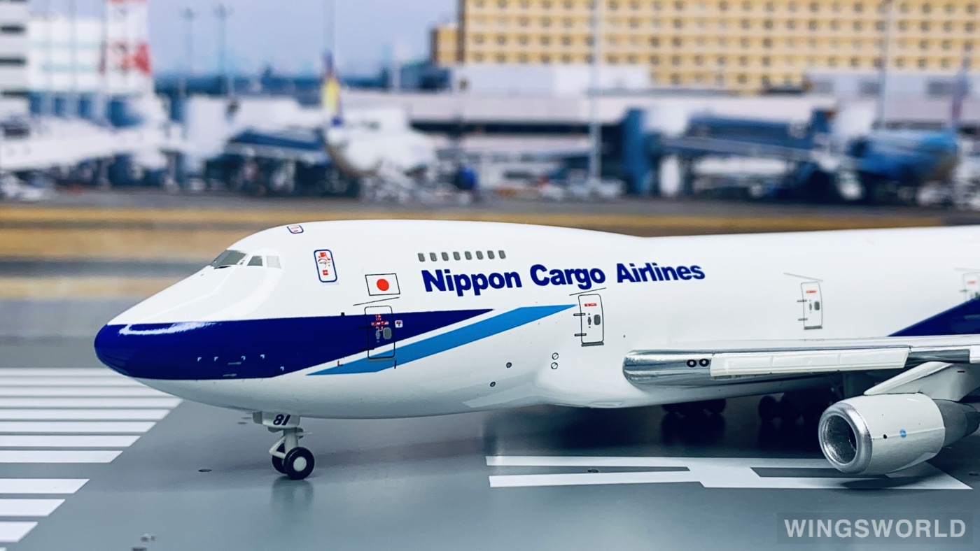 Hogan 1:400 Boeing 747-200 Nippon Cargo Airlines 日本货物航空