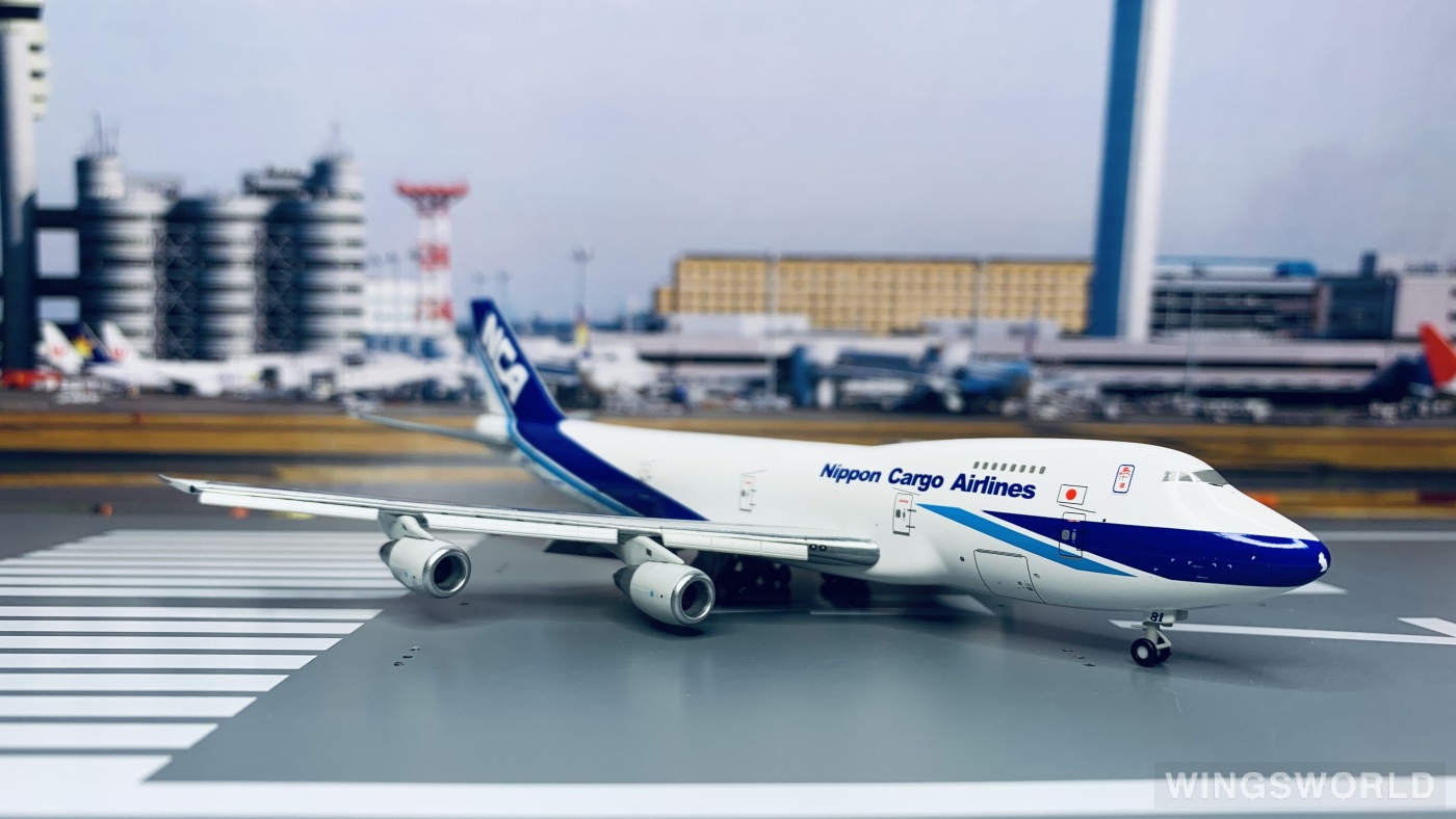 Hogan 1:400 KZ44405 Nippon Cargo Airlines 日本货物航空 Boeing 747-200 JA8181