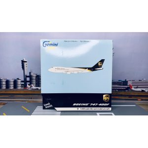 UPS 联合包裹公司 Boeing 747-400 N572UP  GJUPS861B Geminijets 1:400