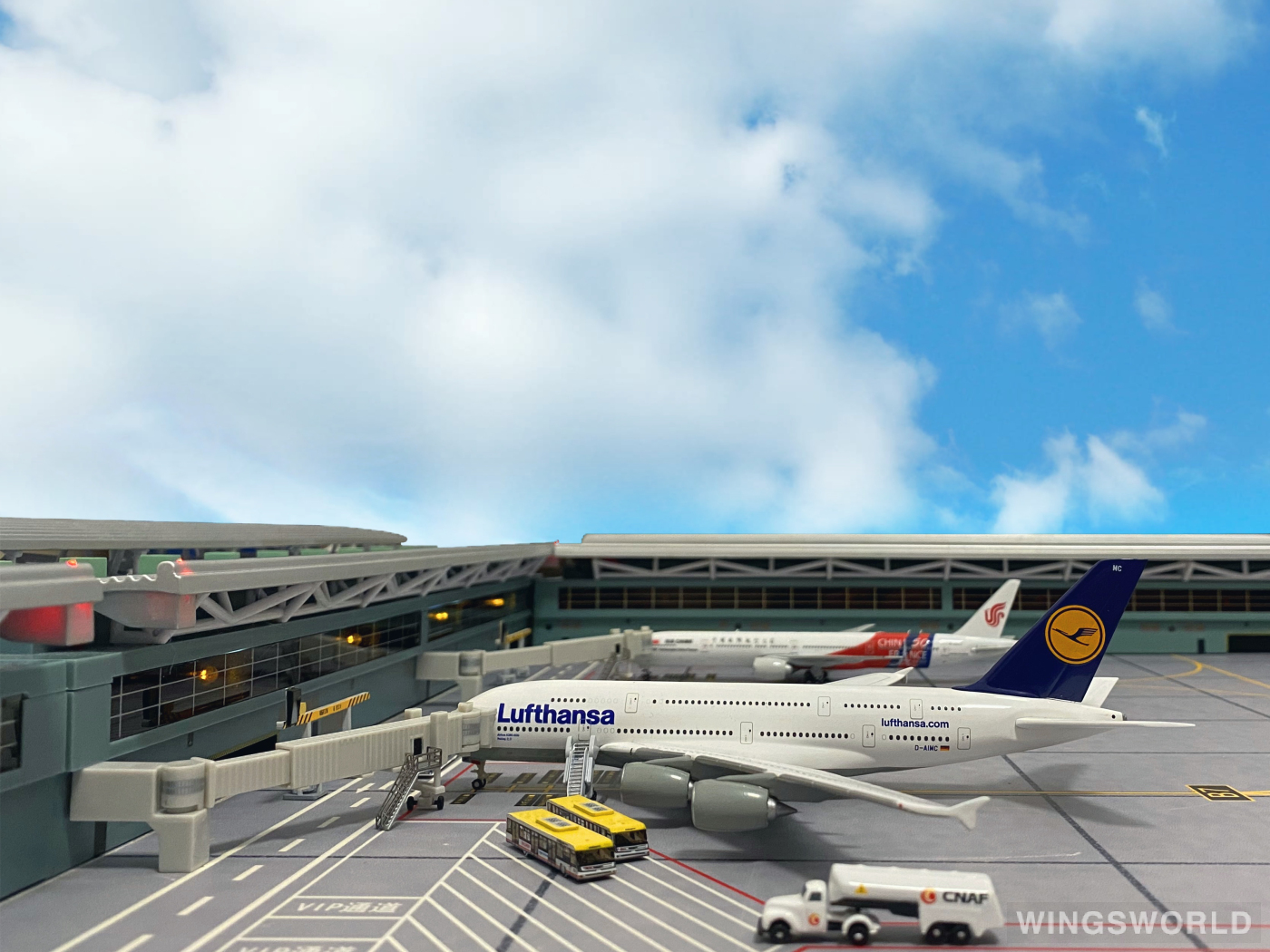 Herpa 1:400 561068 Lufthansa 汉莎航空 Airbus A380-800 D-AIMC