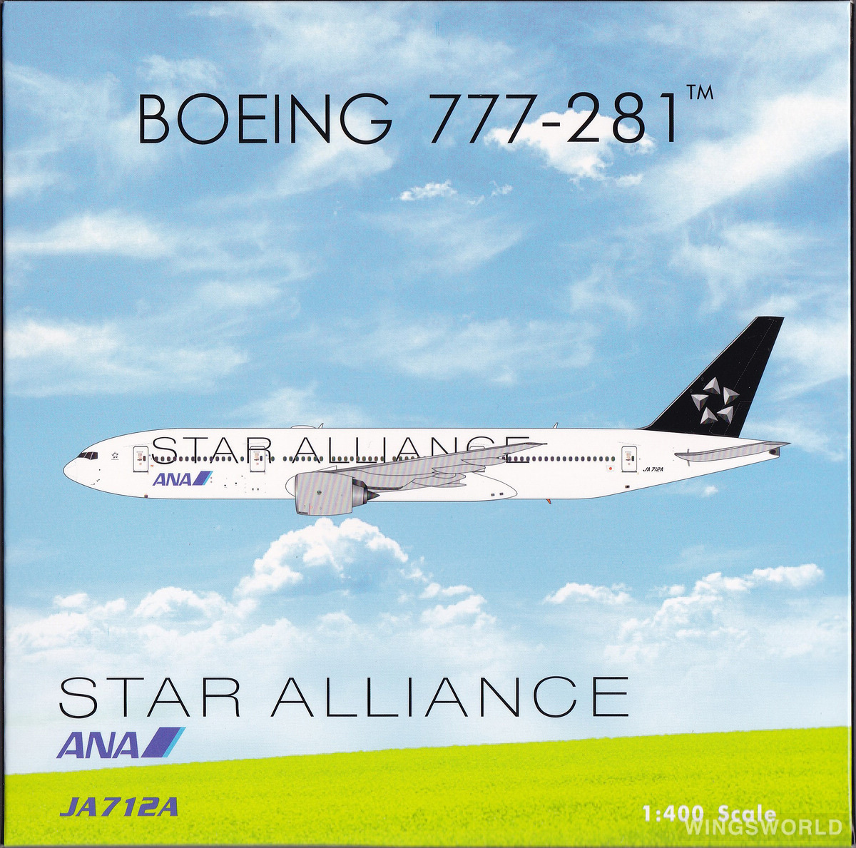 Phoenix 1:400 PH04384 ANA 全日空 Boeing 777-200 JA712A
