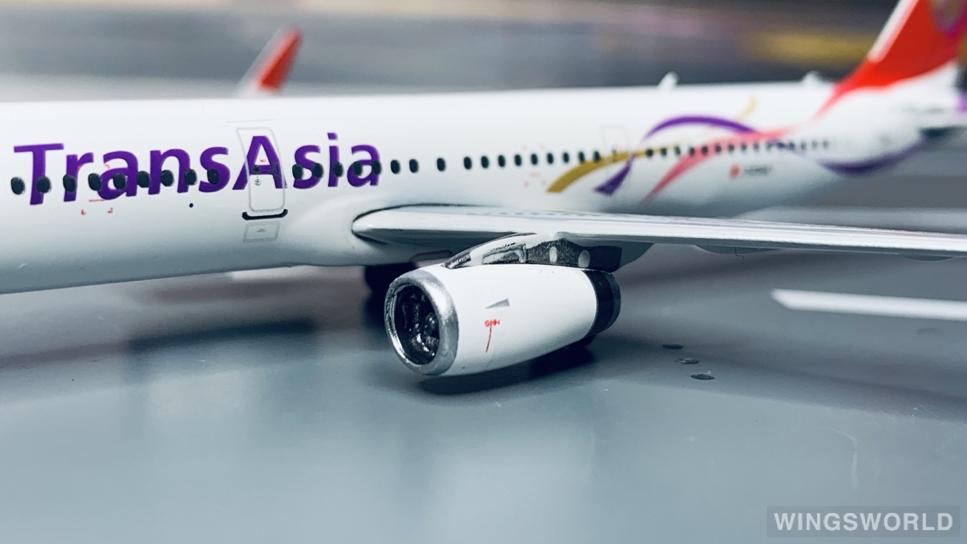 Phoenix 1:400 PH11033 TransAsia 复兴航空 Airbus A321 B-22608