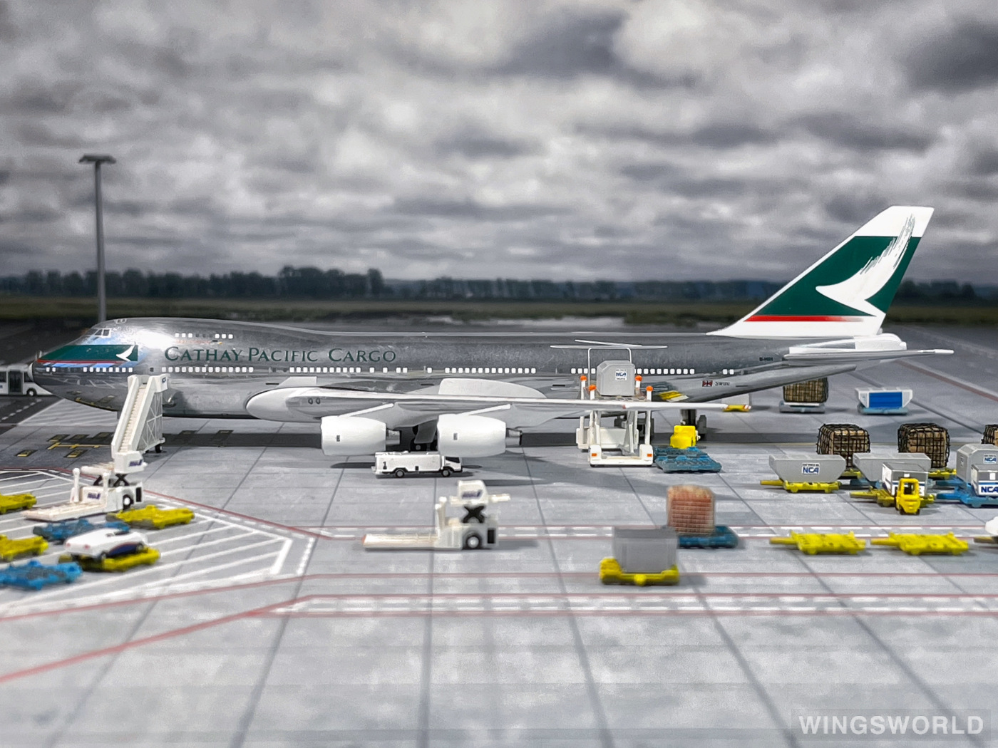 Big Bird 1:400 BB4-2006-XX Cathay Pacific 国泰航空 Boeing 747-200 B-HIH