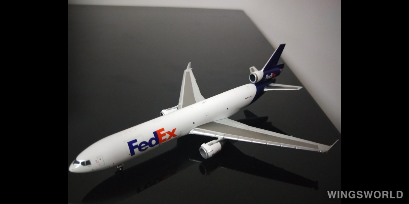 Geminijets 1:400 GJFDX1974 FedEx 联邦快递 McDonnell Douglas MD-11 N604FE