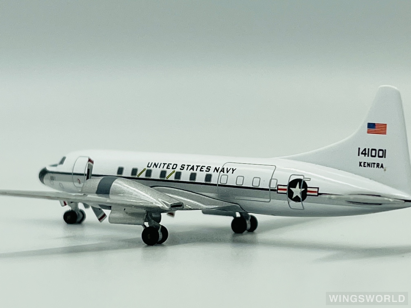 JC Wings 1:400 JC4137 U.S. Navy 美国海军 Convair CV-440 141001