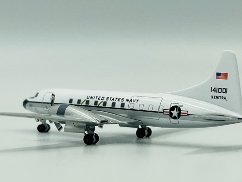 U.S. Navy 美国海军 Convair CV-440 141001  JC4137 JC Wings 1:400