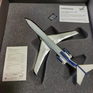 United Airlines 美国联合航空 Boeing 727-200 N7295U  016179 Herpa Premium 1:200