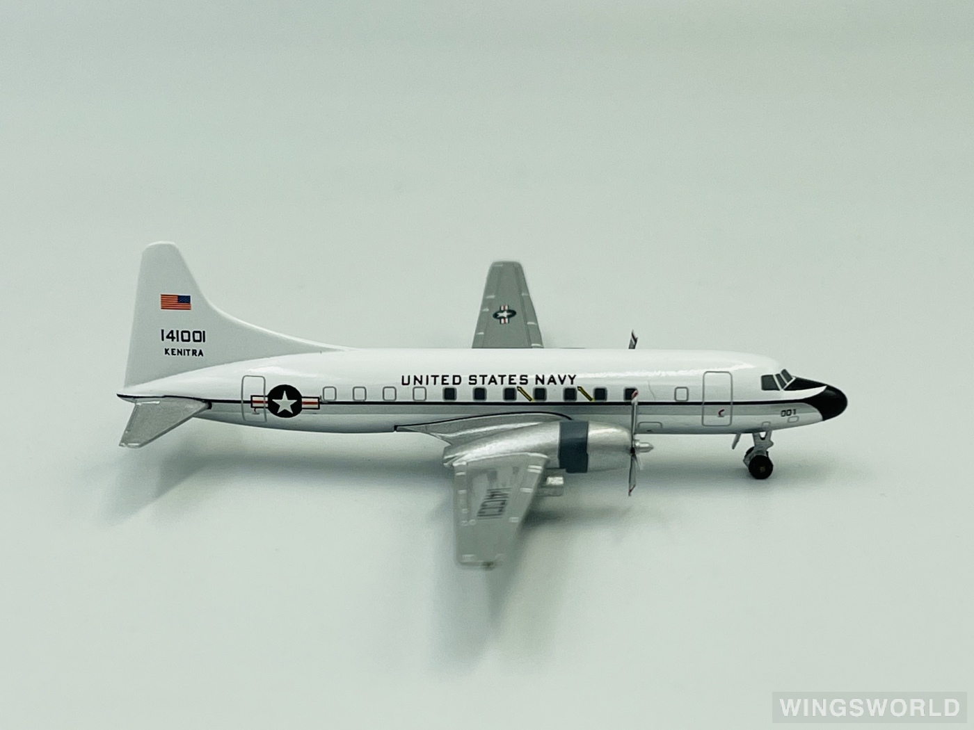 JC Wings 1:400 JC4137 U.S. Navy 美国海军 Convair CV-440 141001