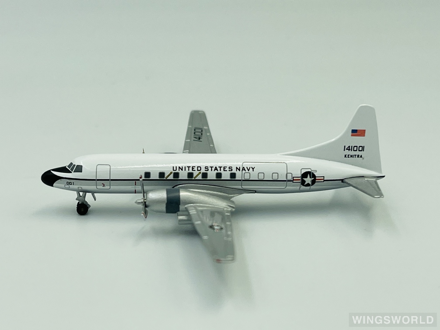 JC Wings 1:400 JC4137 U.S. Navy 美国海军 Convair CV-440 141001