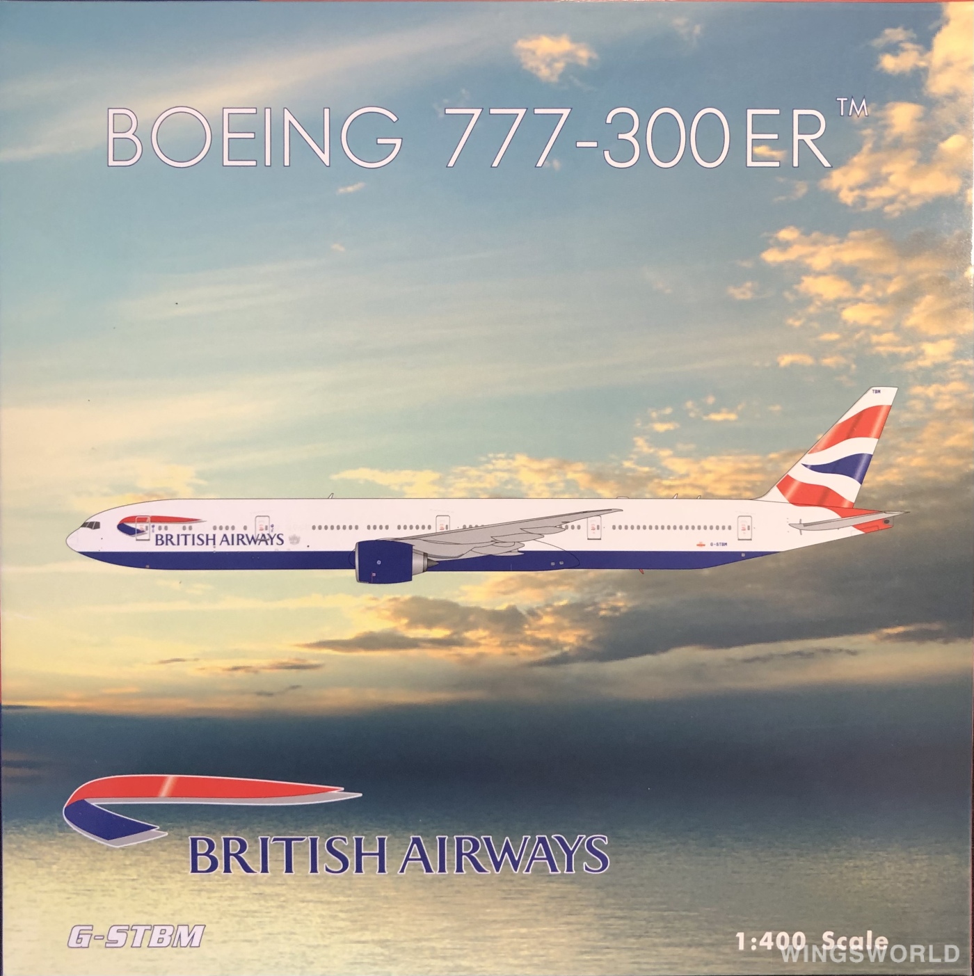 Phoenix 1:400 PH04382 British Airways 英国航空 Boeing 777-300ER G-STBM