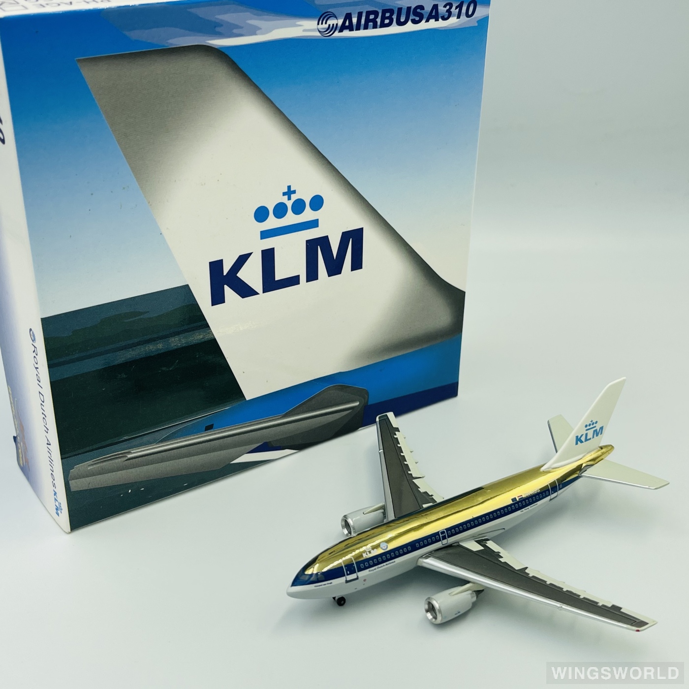 KLMオランダ航空 A310-200 PH-AGA 1/200 Jet-X 1:400 Airbus A310-200 KLM 荷兰皇家航空JX541B PH-AGG 的