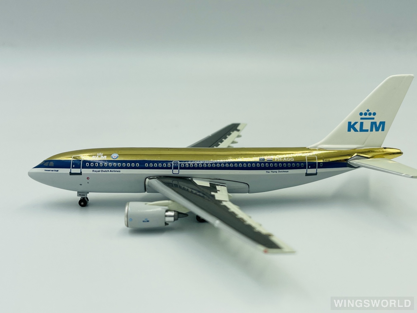 Jet-X 1:400 JX541B KLM 荷兰皇家航空 Airbus A310-200 PH-AGG