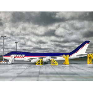 FedEx 联邦快递 Boeing 747-200 N633FE  BB4-2003-10B Big Bird 1:400