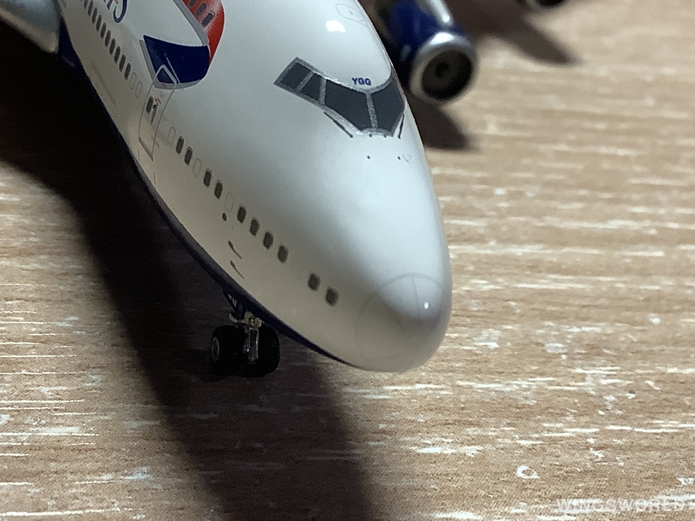 Phoenix 1:400 PH04355 British Airways 英国航空 Boeing 747-400 G-BYGG