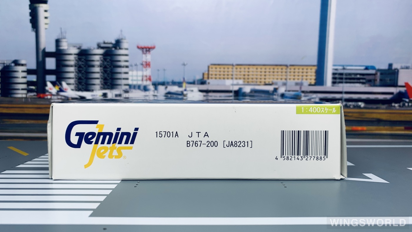 Geminijets 1:400 GJJTA15701A Japan Transocean Air 日本越洋航空 Boeing 767-200 JA8231
