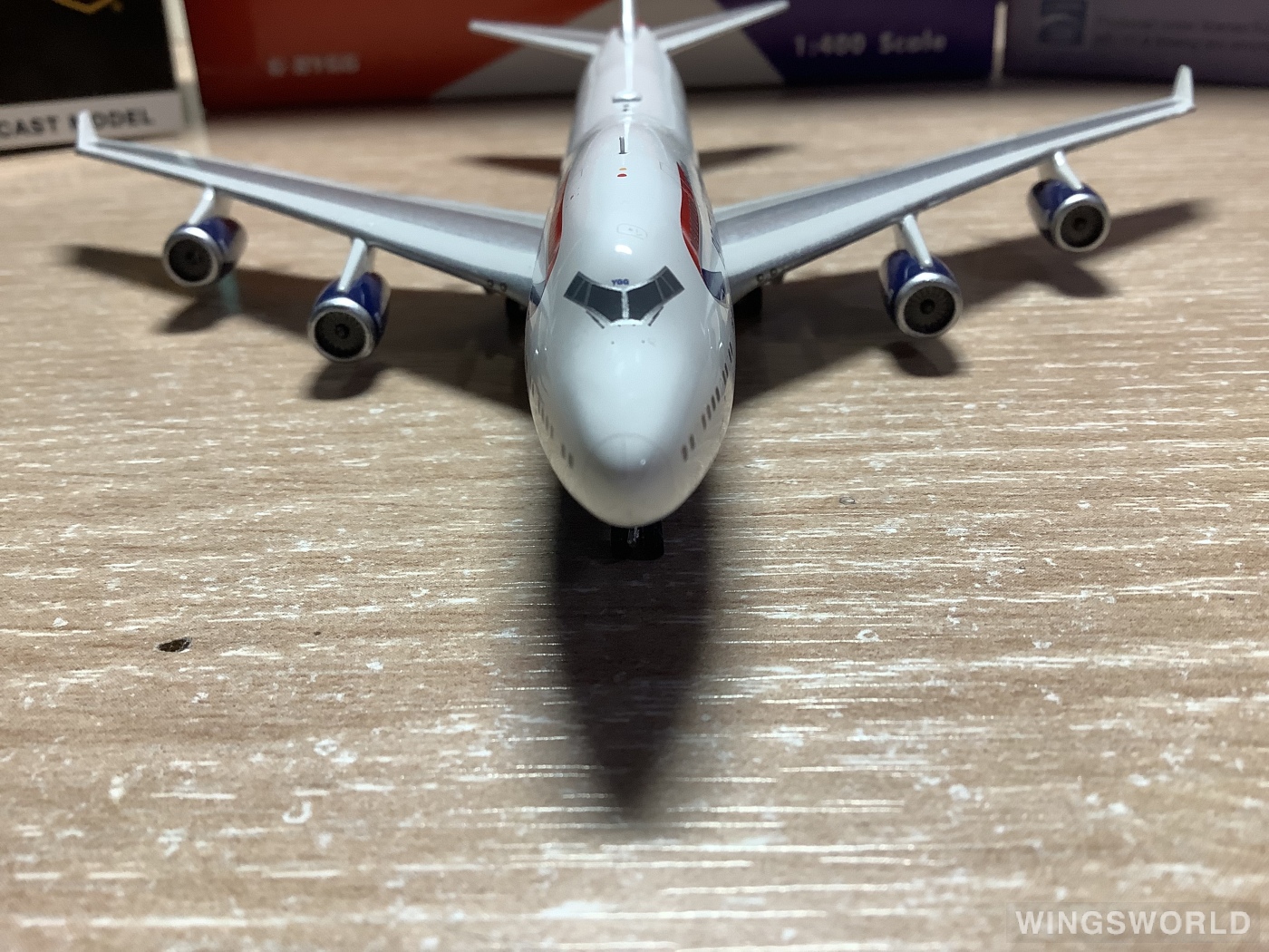 Phoenix 1:400 PH04355 British Airways 英国航空 Boeing 747-400 G-BYGG