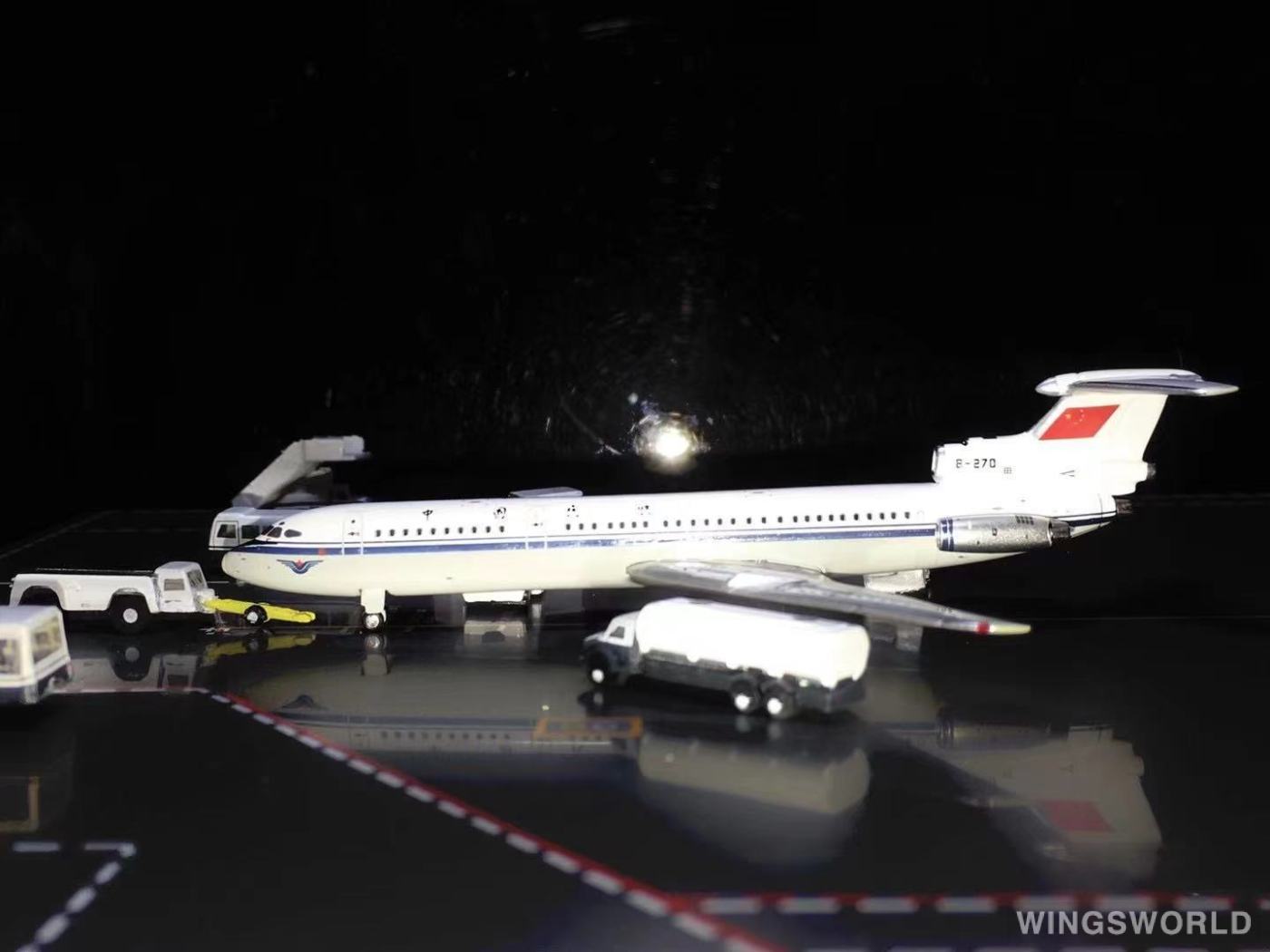 Geminijets 1:400 GJCCA867 CAAC 中国民航 Hawker Siddeley Trident B-270