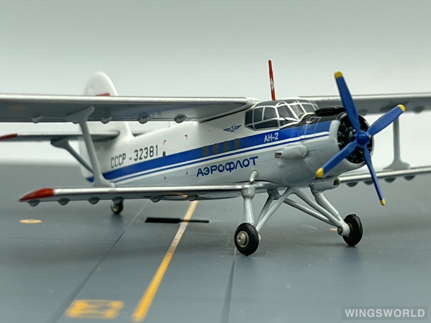 Herpa 1:200 552950 Aeroflot 俄罗斯航空 Antonov An-2 CCCP-32381