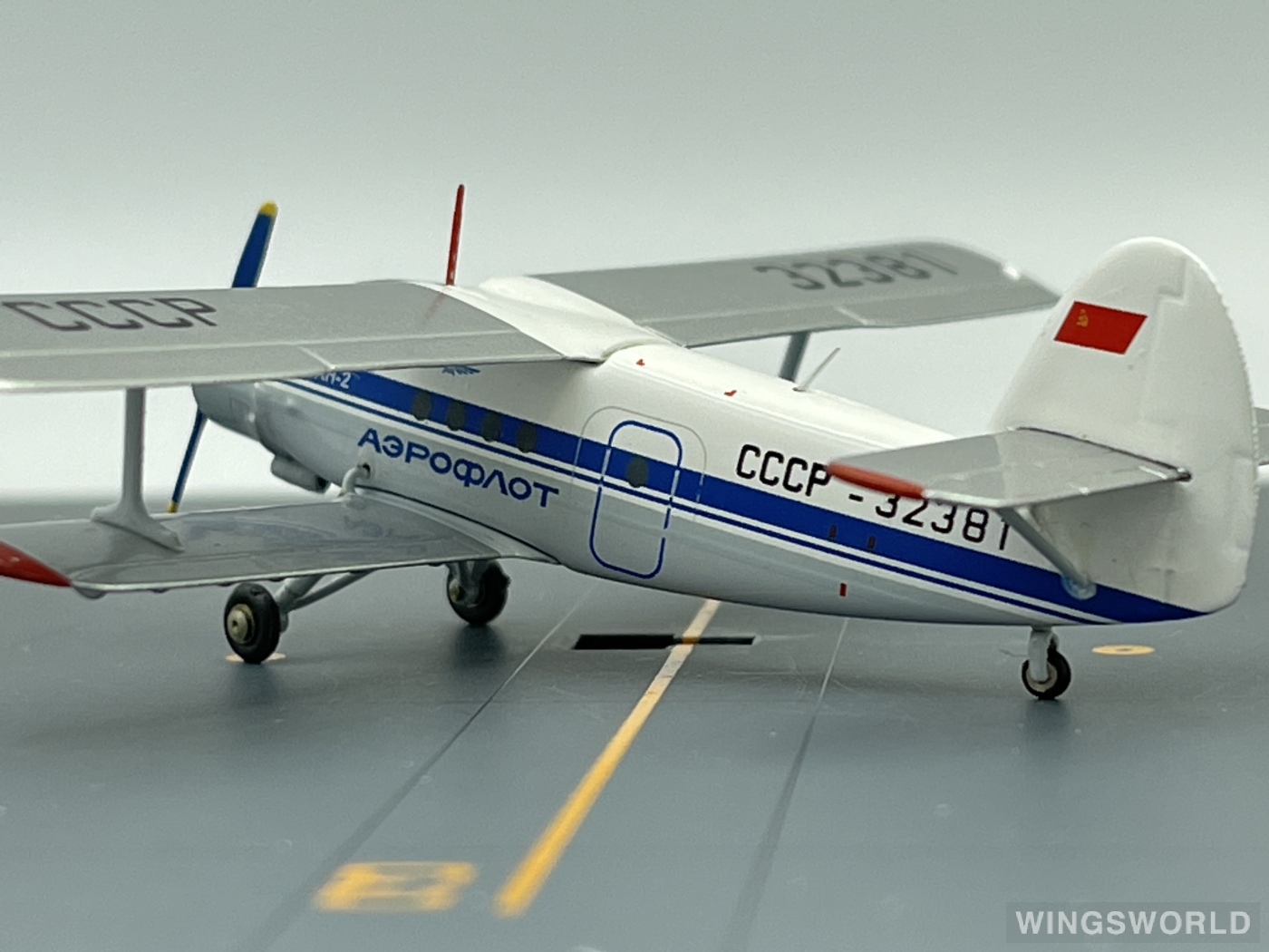 Herpa 1:200 552950 Aeroflot 俄罗斯航空 Antonov An-2 CCCP-32381