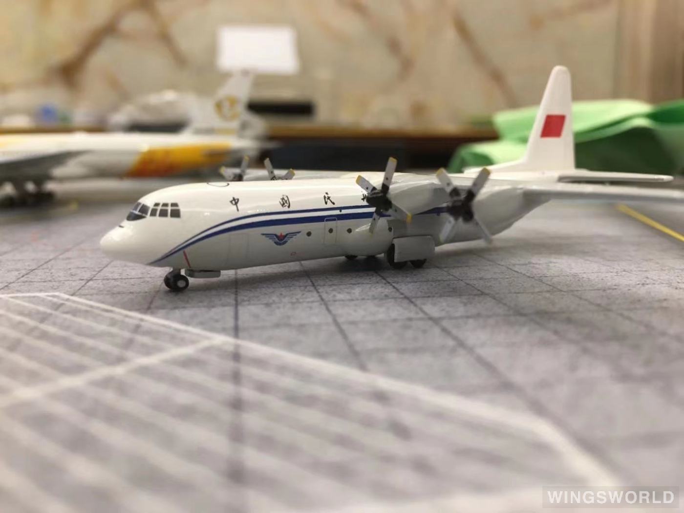 Geminijets 1:400 GJCCA1418 CAAC 中国民航 Lockheed L-100 Hercules B-3002