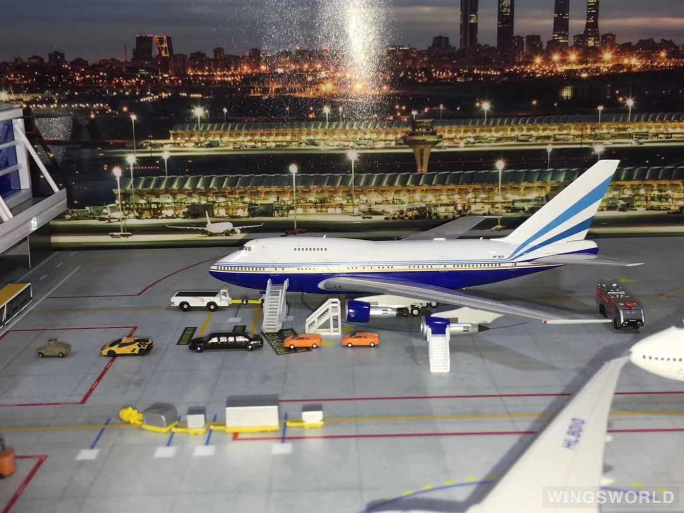 NGmodels 1:400 Boeing 747SP Las Vegas Sands 拉斯维加斯金沙