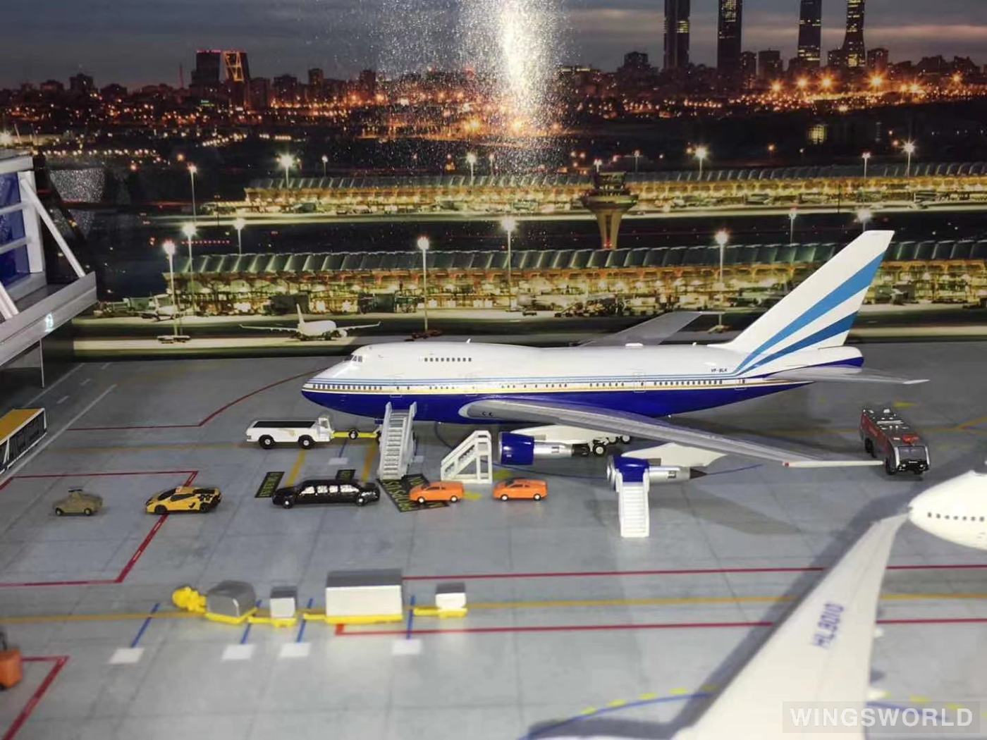 NGmodels 1:400 NG07001 Las Vegas Sands 拉斯维加斯金沙集团 Boeing 747SP VP-BLK