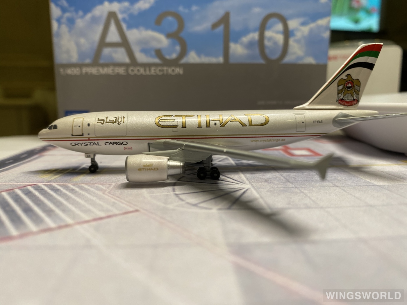 Dragon Models 1:400 55657 Etihad Airways 阿提哈德航空 Airbus A310-300 TF-ELS