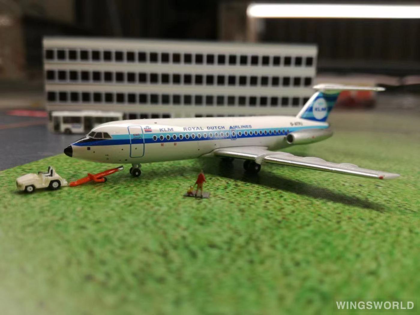 JC Wings 1:400 JC4012 KLM 荷兰皇家航空 BAC 111 D-ATPJ