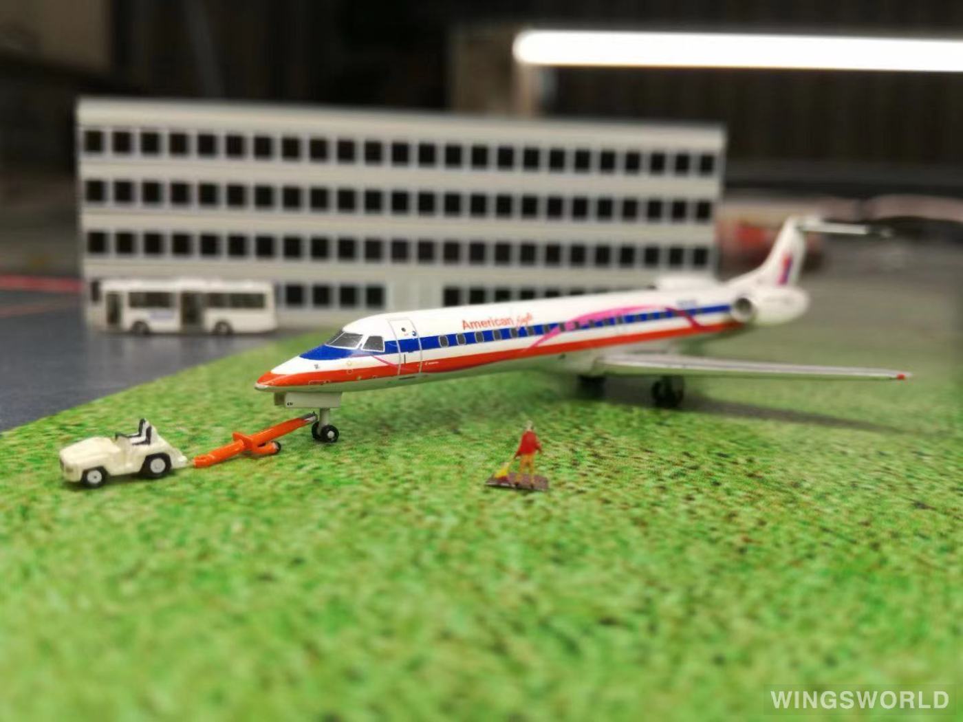 JC Wings 1:400 XX4016 American Airlines 美国航空 Embraer ERJ-145 N691AE