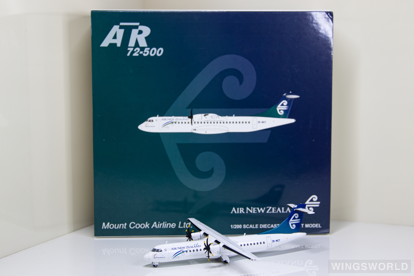 JC Wings 1:200 XX20071 Air New Zealand 新西兰航空 ATR 72 ZK-MCY