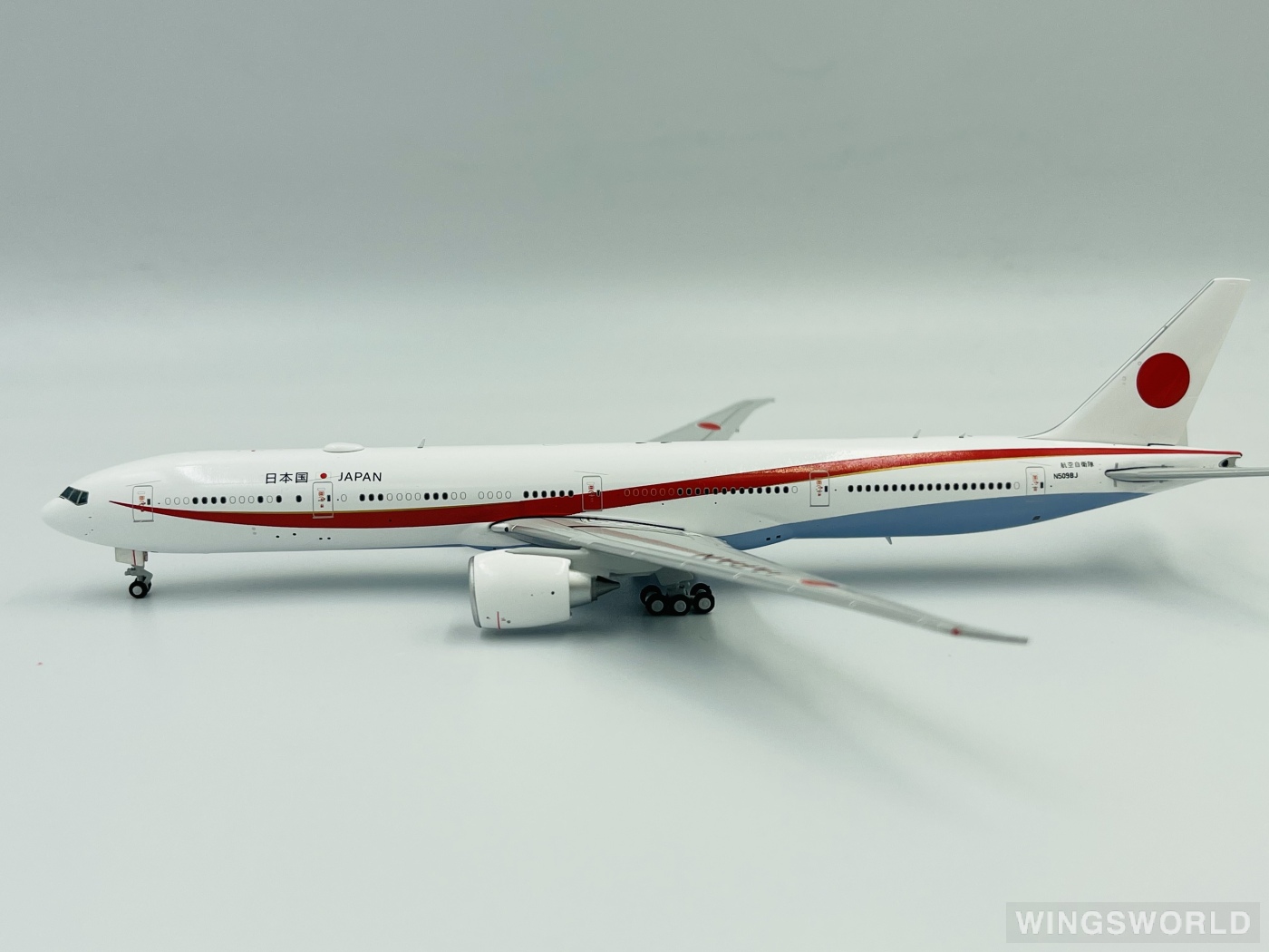 JC Wings 1:400 LH4035 JASDF 日本航空自卫队 Boeing 777-300 N509BJ