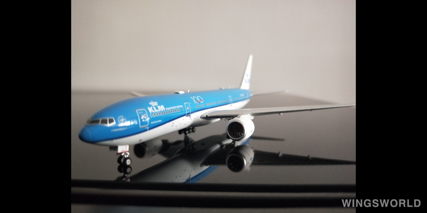 Phoenix 1:400 PH11579 KLM 荷兰皇家航空 Boeing 777-200 PH-BQD