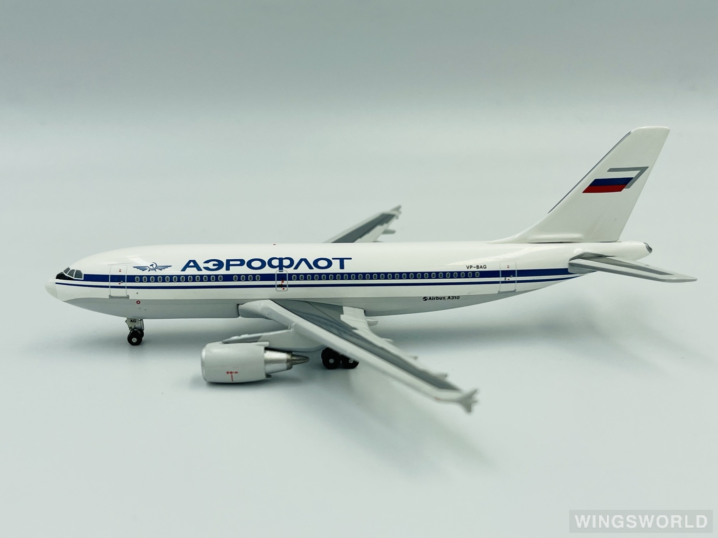 Geminijets 1:400 GJAFL340 Aeroflot 俄罗斯航空 Airbus A310-300 VP-BAG