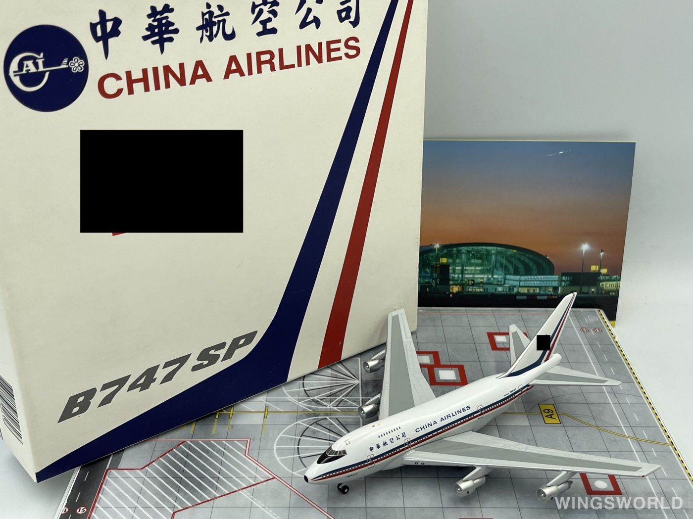 Geminijets 1:400 GJCAL261 China Airlines 中华航空 Boeing 747SP N4522V