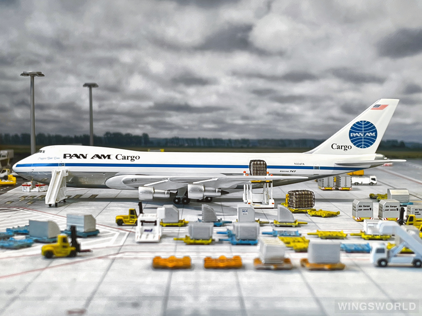 AeroClassics 1:400 PAAMCXXX Pan Am 泛美航空 Boeing 747-200 N904PA