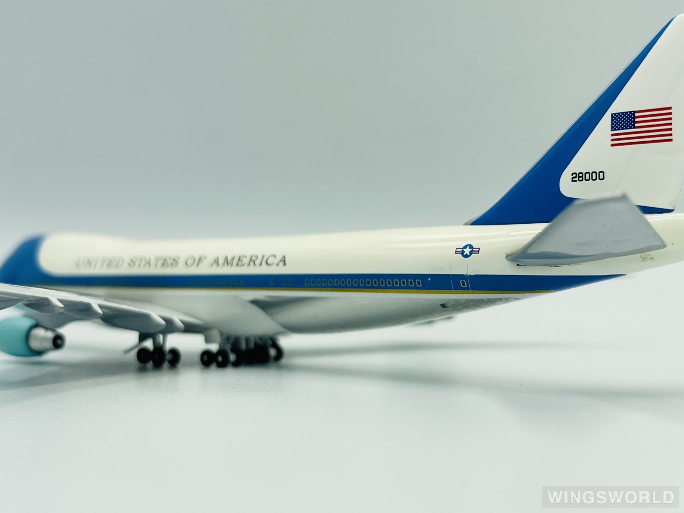 Aviation400 1:400 AV4742028 USAF 美国空军 Boeing 747-200 28000