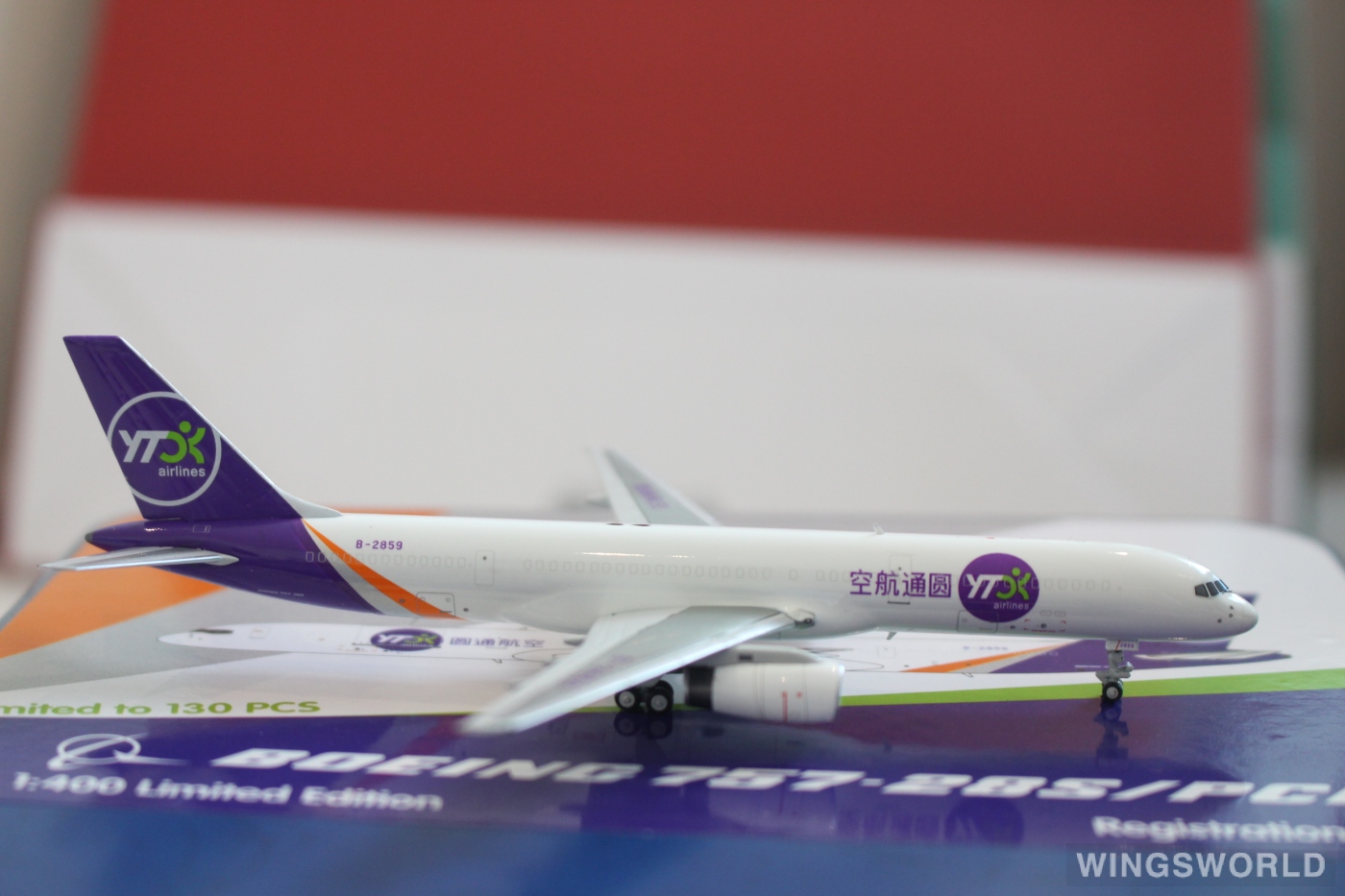 HYJLwings 1:400 HYJL57007 YTO Airlines 圆通航空 Boeing 757-200 B-2859