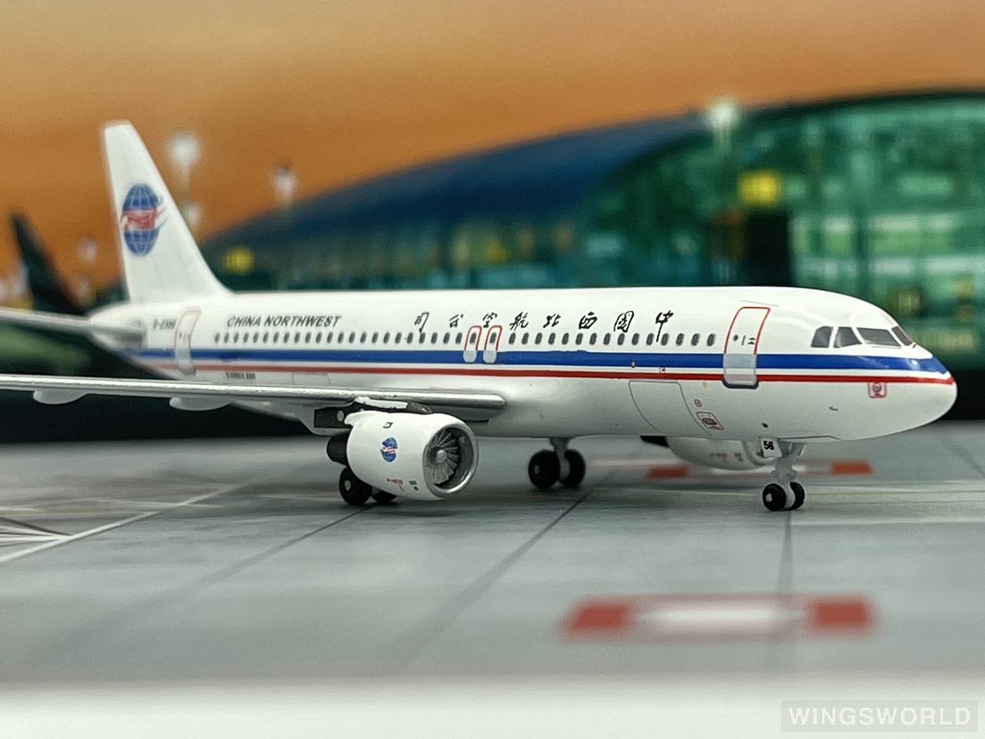 AeroClassics 1:400 ACB2356 China Northwest Airlines 中国西北航空 Airbus A320 B-2356