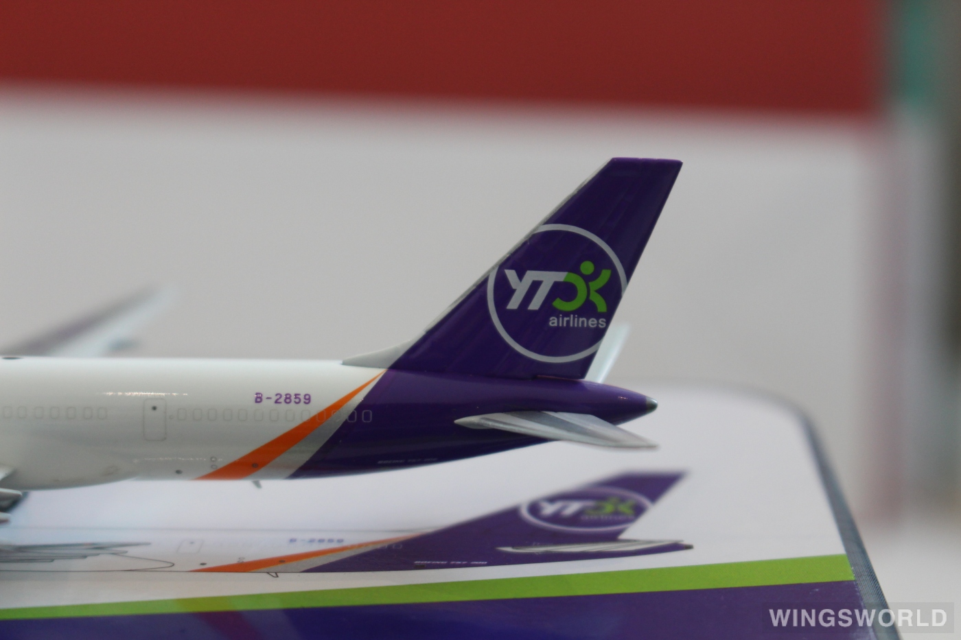 HYJLwings 1:400 HYJL57007 YTO Airlines 圆通航空 Boeing 757-200 B-2859