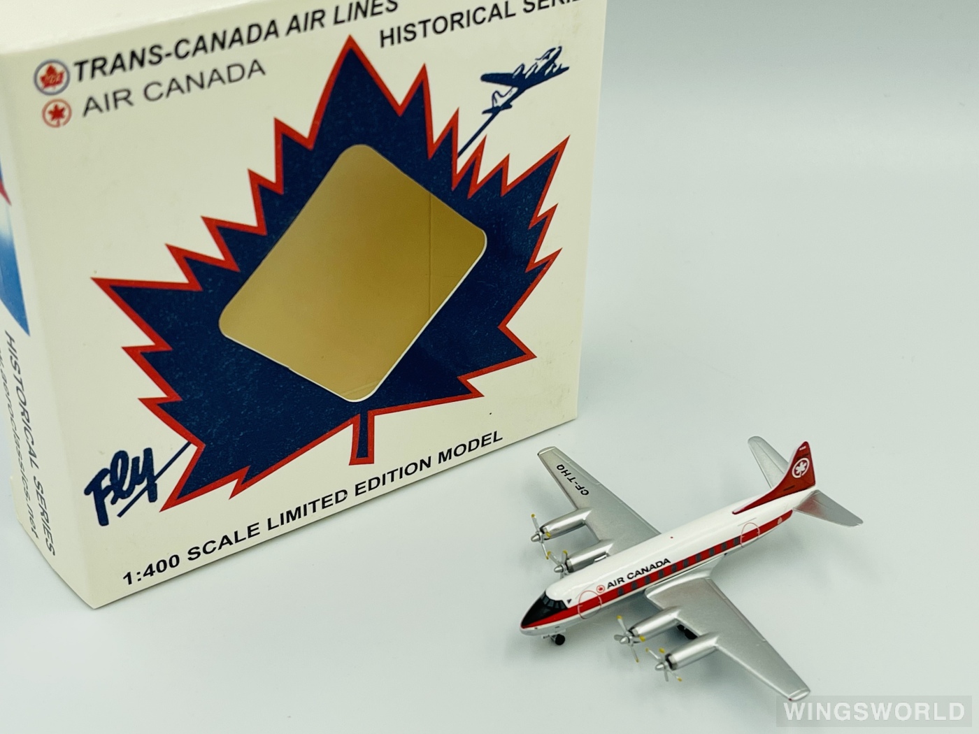 AeroClassics 1:400 ACCFTHQ Air Canada 加拿大航空 Vickers Viscount CF-THQ