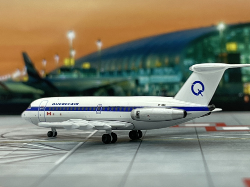 Quebecair BAC 111 CF-QBN  ACCFQBN AeroClassics 1:400