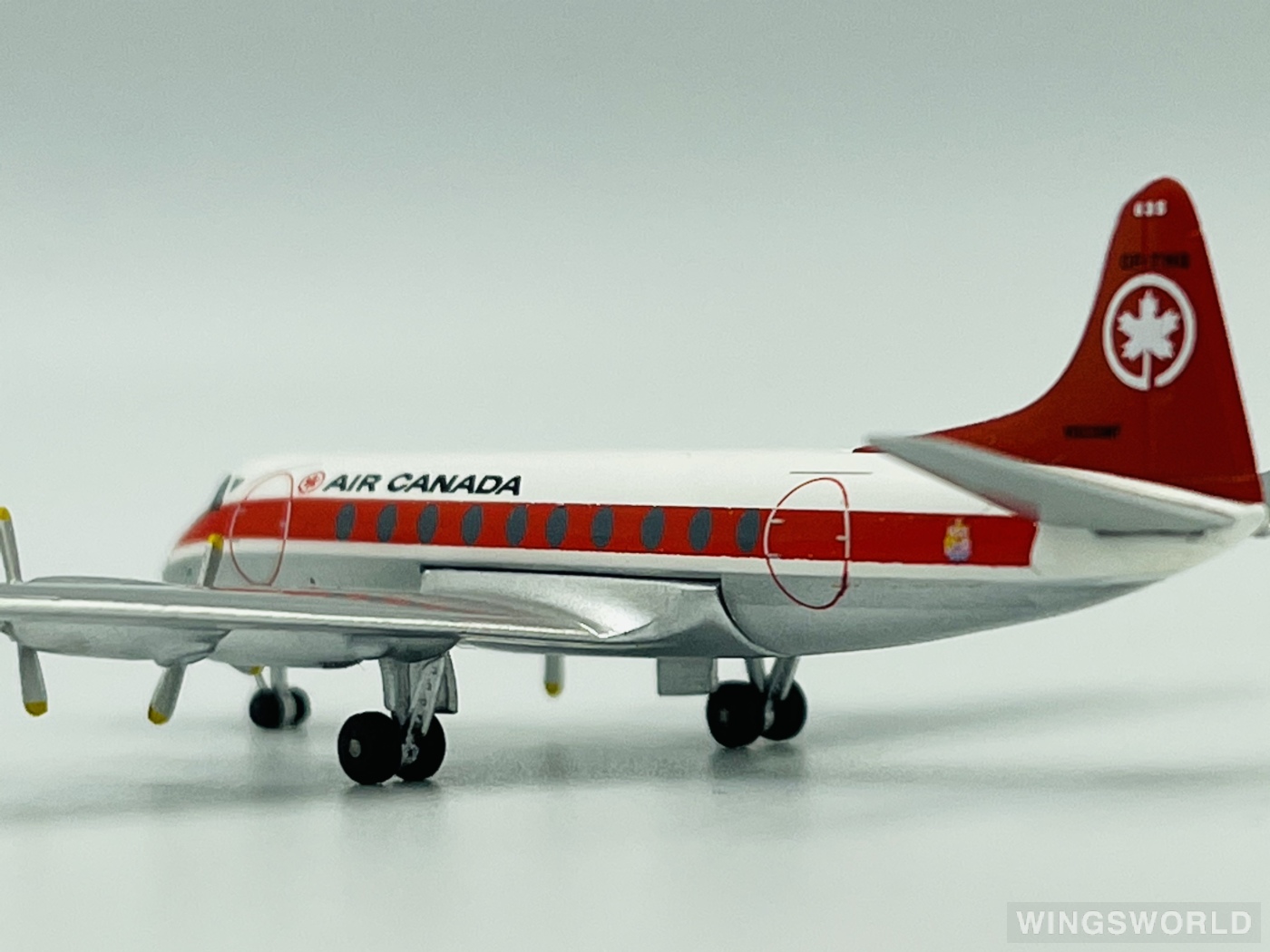AeroClassics 1:400 ACCFTHQ Air Canada 加拿大航空 Vickers Viscount CF-THQ